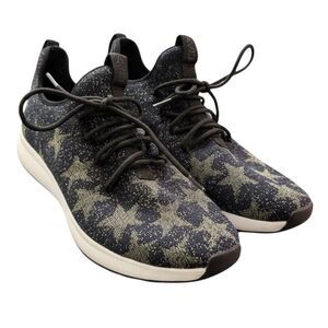 Ash Jaguar Sneakers Metallic Star Gold Navy Blue Women’s Size EU 39